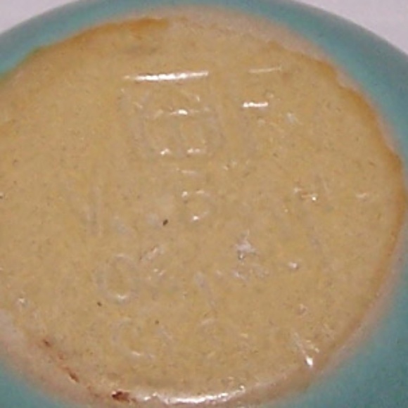 VTG Small Blue Creamer, Signed - Picture 6 of 8